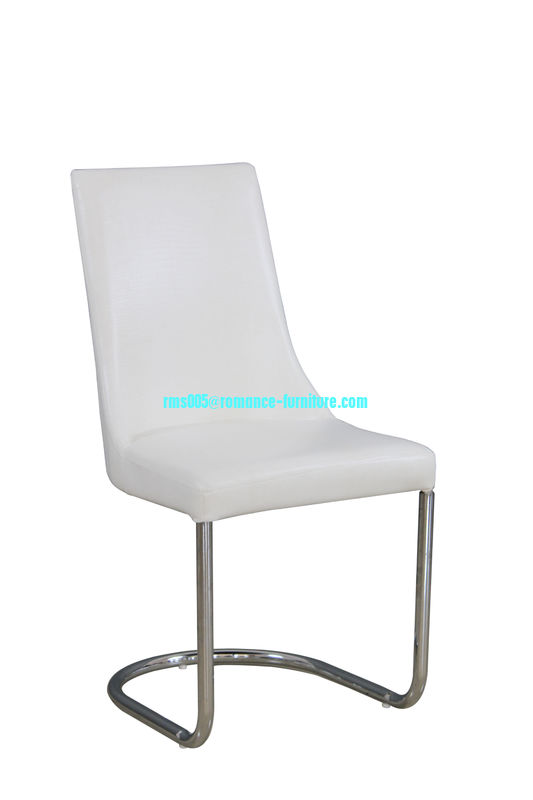 chromed legs/soft leather Ding chair C312