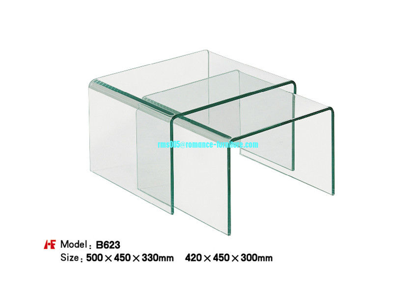 glass nest coffee table glass coffee table models B623