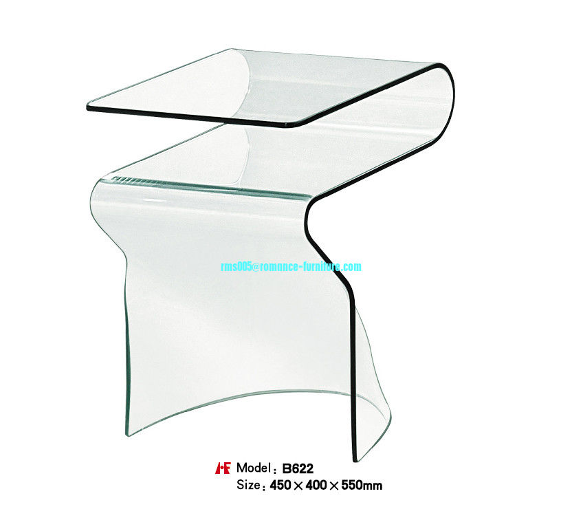 fashional glass coffee shop table B622