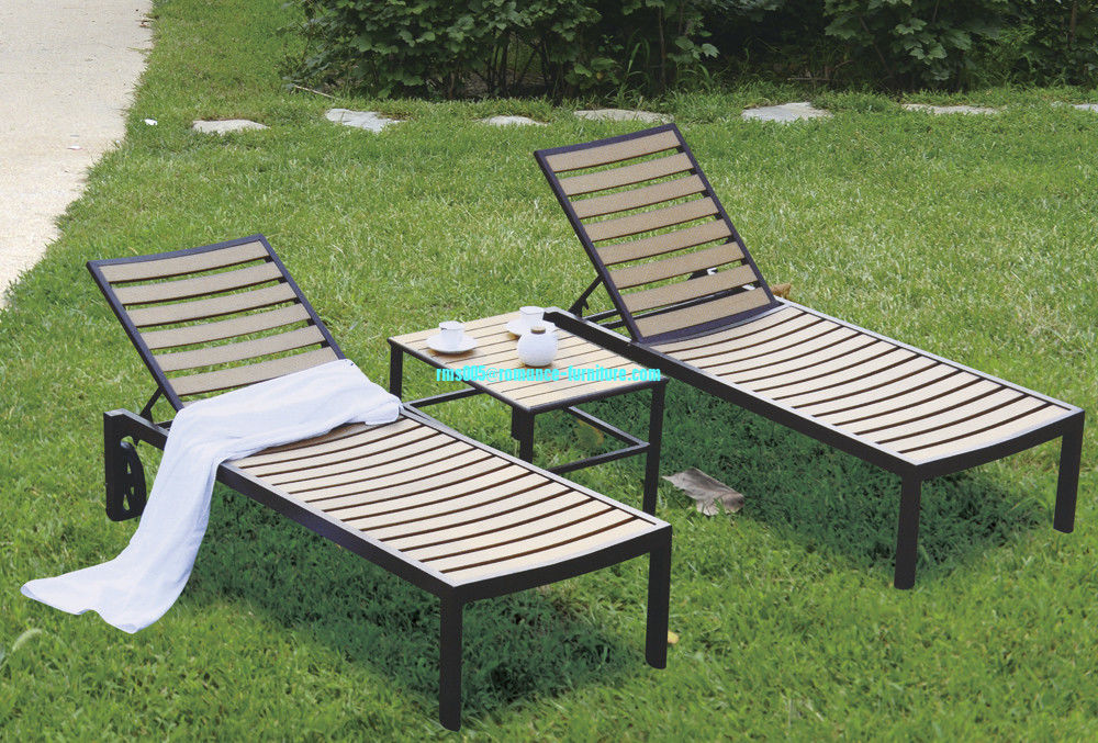 wicker/rattan/outdoor furniture wood, sun bed,chaise longue,beach chair SB1