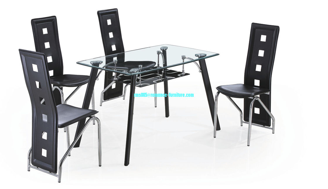 tempered glass dining table modern T099