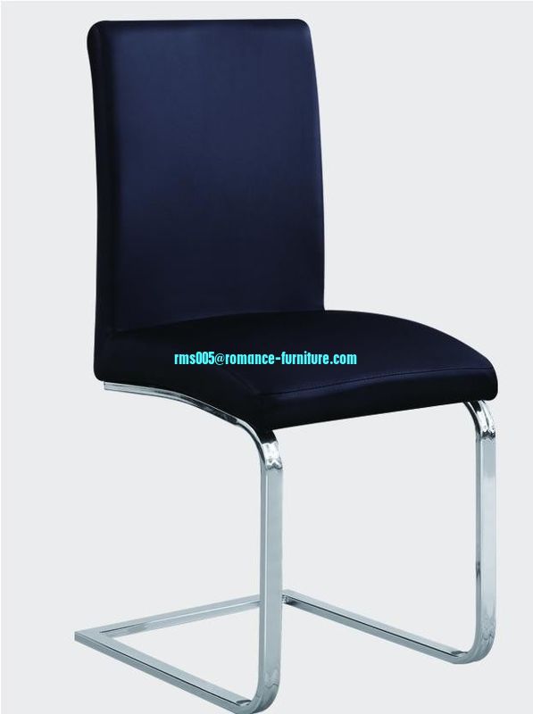 soft PU /chrome witn steel legs dining chair C1575