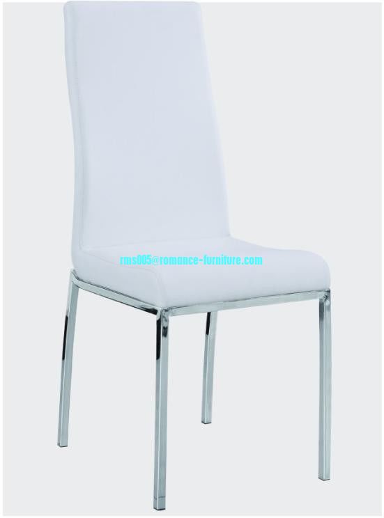 soft PU /chrome witn steel legs dining chair C1547