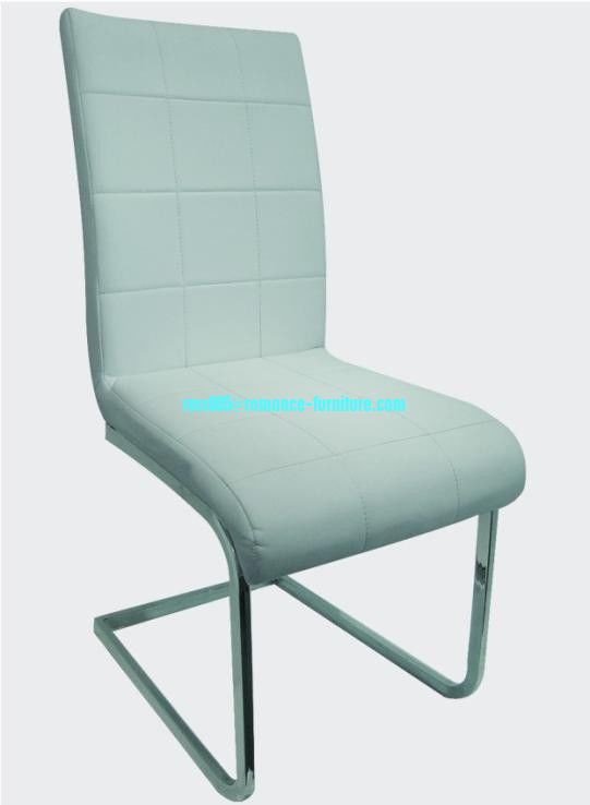 soft PU /chrome witn steel legs dining chair C1473