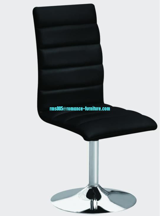 soft PU /chrome witn steel legs dining chair C1562