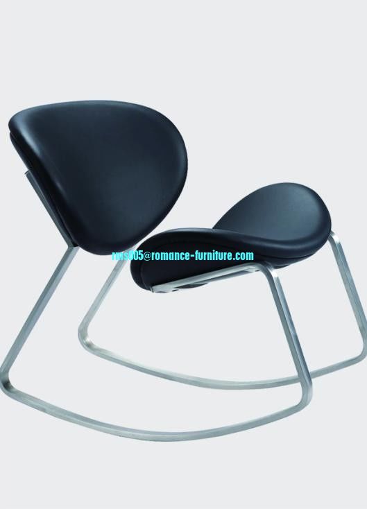 soft PU /chrome witn steel legs dining chair C1479