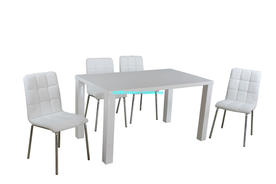 top and leg with MDF with painting dining  table HT005