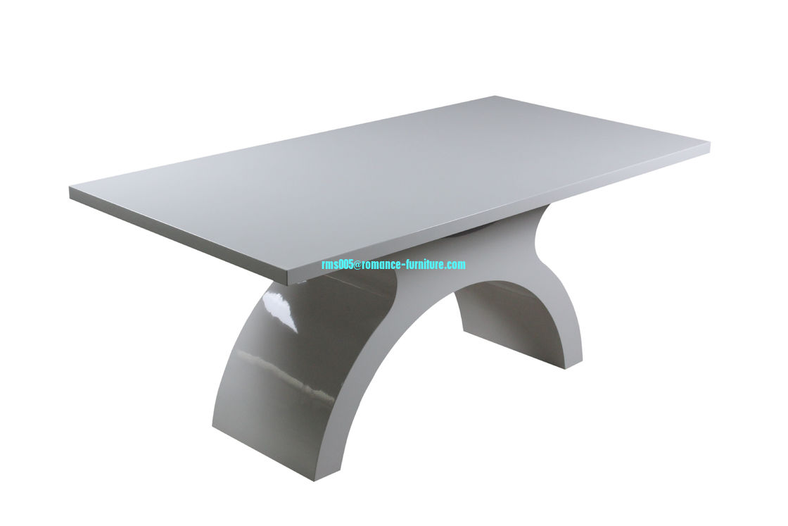 top and leg with MDF with painting dining table HT007