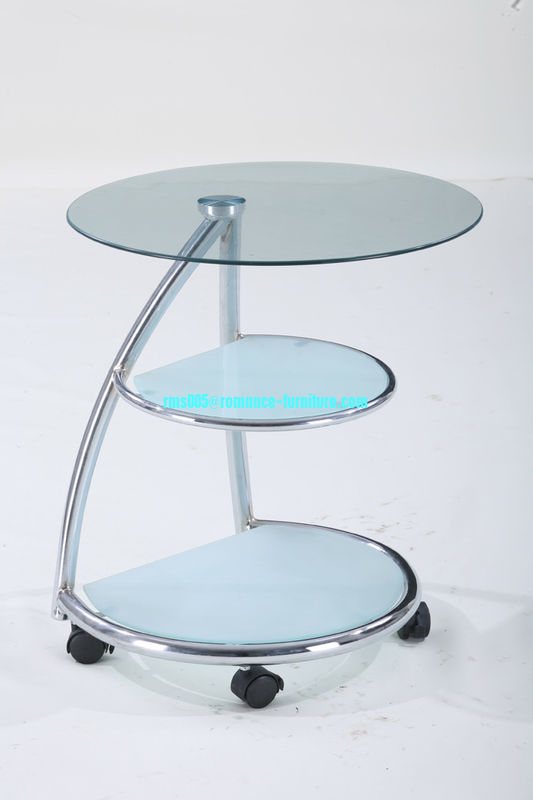 fancy design tempered finishing glass coffee table china manufacturer A572