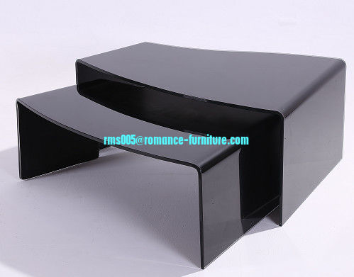 black coffee table living room furniture design tea table C-203