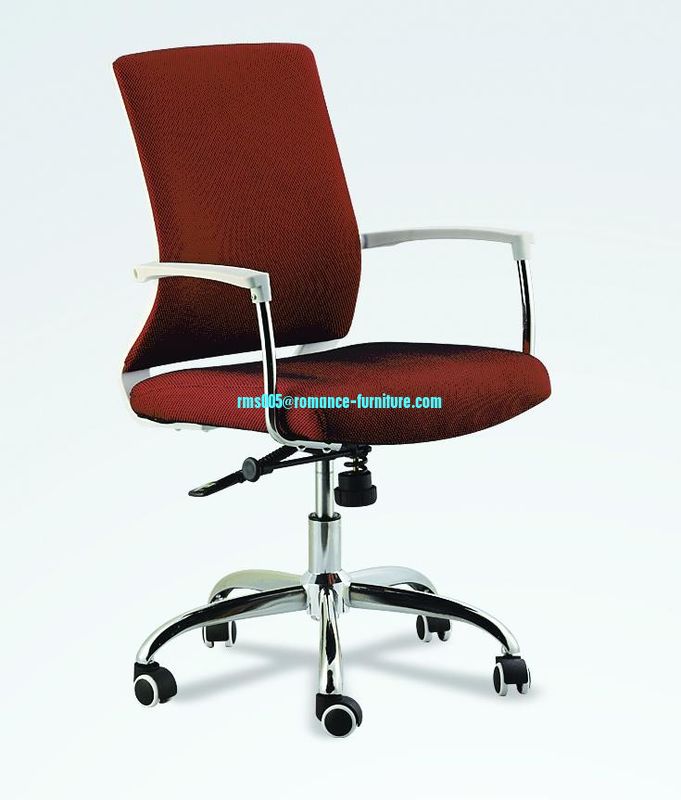 back and seat with fabric,metal framed with chromed legs. KN-05