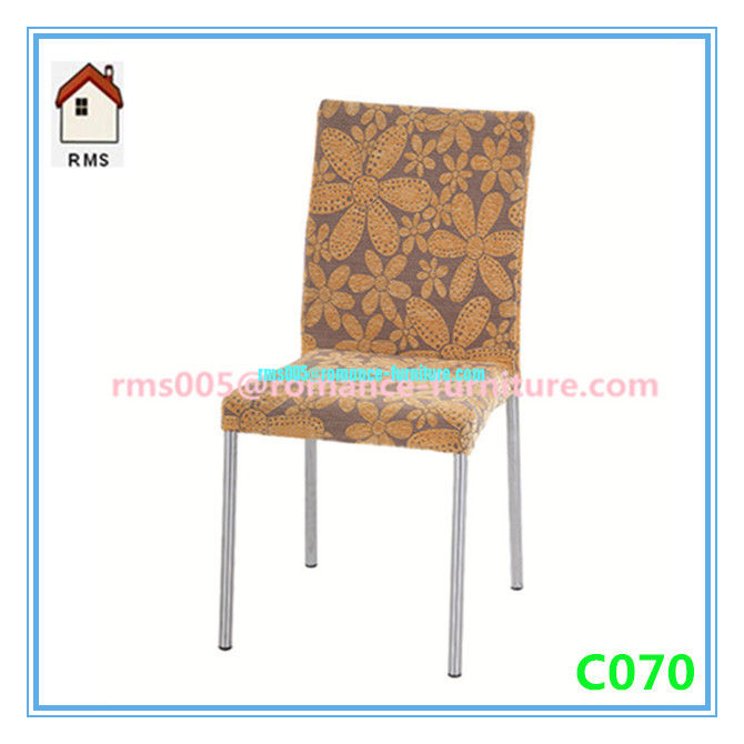 cheap dining chair powder coating legs fabric room chair C070