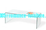 top quality 10mm hot bending glass coffee table for sale C-215