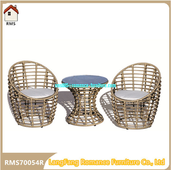 popular rattan indoor furniture nest semicircle rattan set RMS70054R