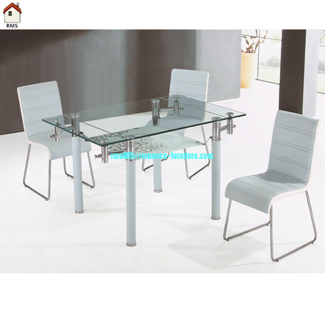 cheap glass dining table set T064