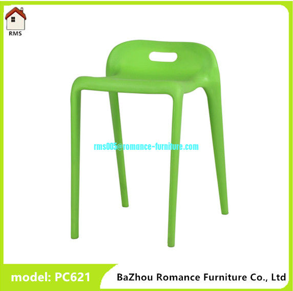 cheap stackable plastic stool horse chair PC621