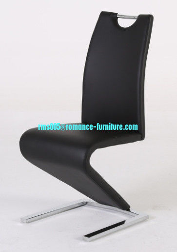 chrome legs/PU seat dining chair C1646