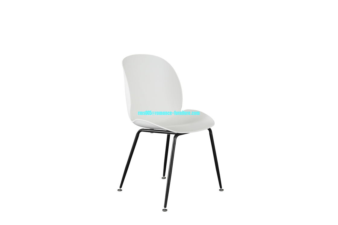 PP /powder coating legs dining chair PC810-B