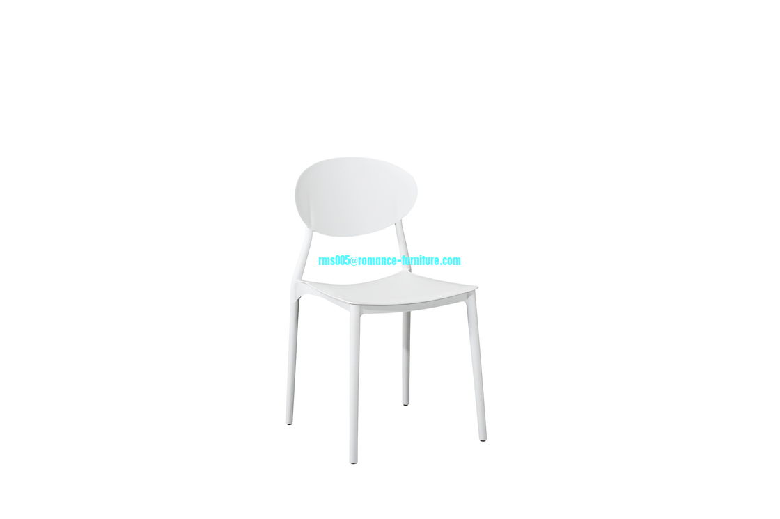 hot sale high quality PP dining chair stackable sturdy leisure chair PC1743