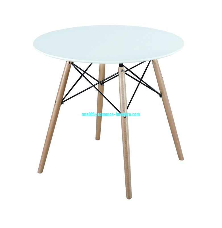 hot sale MDF top,beech wood led dining table T-06