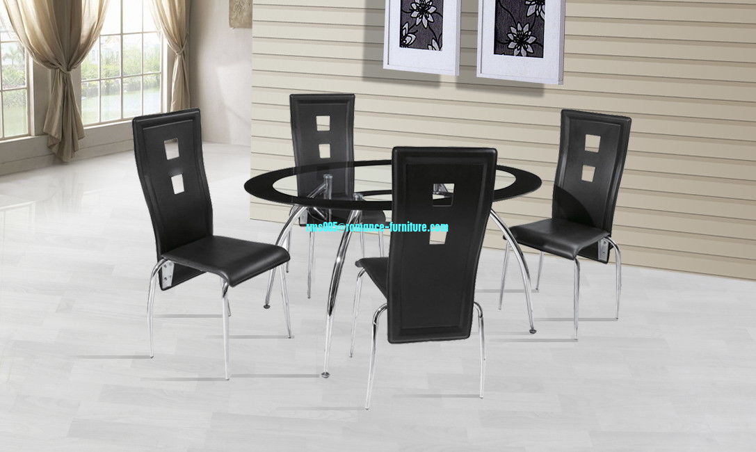 hot sale high quality tempered glass dining table T249