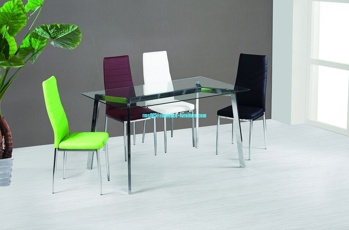 hot sale high quality tempered glass dining table T608