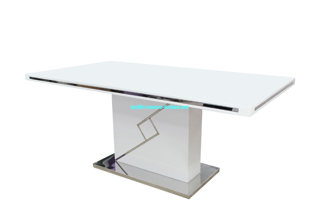 hot sale MDF high gloss dining table T615