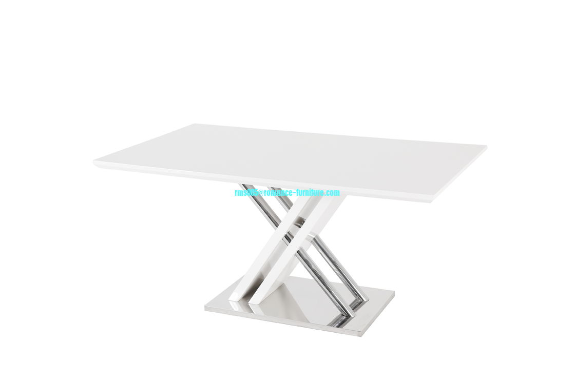 hot sale MDF high gloss dining table T632