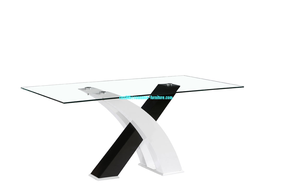 hot sale MDF high gloss dining table T634