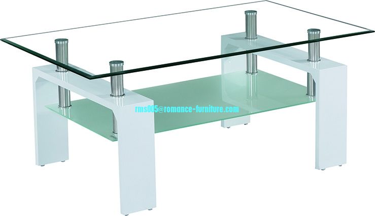hot sale  tempered glass tea table A058