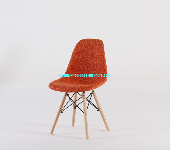 hot sale restaurant fabric wood legs leisure chair PC678