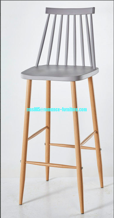 hot sale high quality pp/metal transfer legs dining chair PC1745-B
