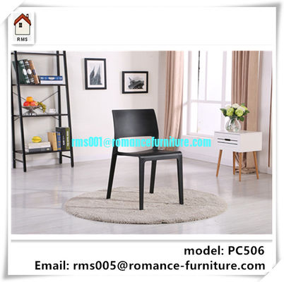 stackable plastic chair modern design dining chair with different color dining chair PC506