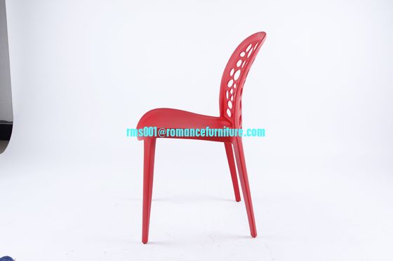 hot sale restaurant stackable white plastic chair PC107