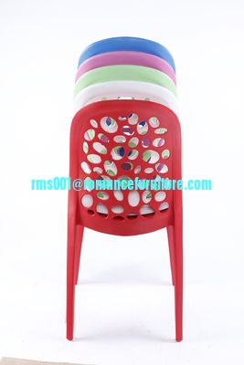hot sale restaurant stackable white plastic chair PC107