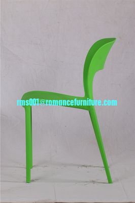 simple design colorful plastic stackable chair leisure PC602