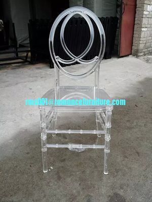 hot sale KD clear pc Phoenix chair banquet chair pc623