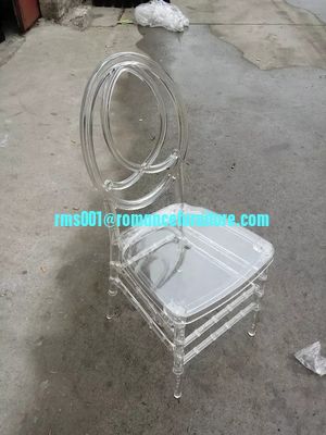 hot sale KD clear pc Phoenix chair banquet chair pc623