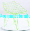 manufacturer kindergarten furnitur metal dining chair pc1735