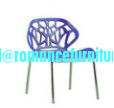 hot sale restaurant stackable white plastic chair PC614-1