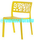 home furniture stackable plastic bistro chair banquet chair PC662