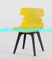 fancy design  chair plastic  dining chair pp colorful leisure chair PC672