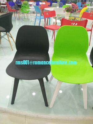 fancy design woven chair PP plastic leisure dining chair PC673