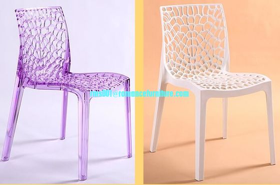 hot sale restaurant stackable white plastic chair banquet chair PC635-1
