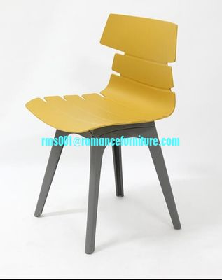 fancy design  chair plastic  dining chair pp colorful leisure chair PC672