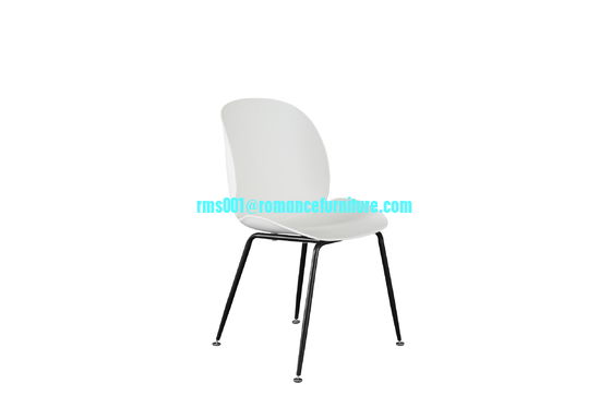 PP /powder coating legs dining chair PC810-B