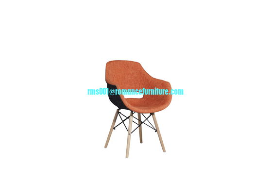 fabric /wood legs dining chair leisure chair PC907
