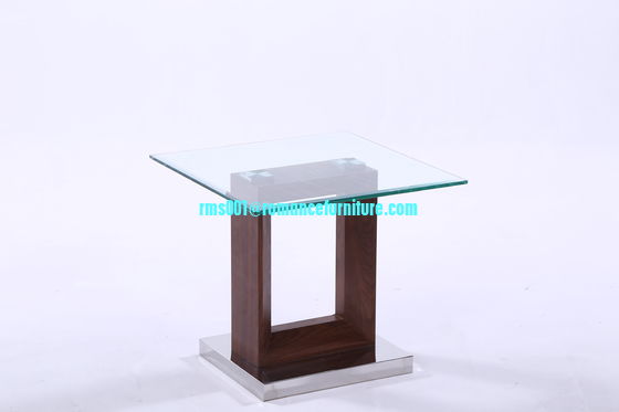large hot bending glass coffee table wood legs coffee table center table 658