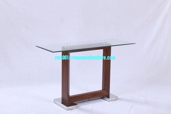 large hot bending glass coffee table wood legs coffee table center table 658