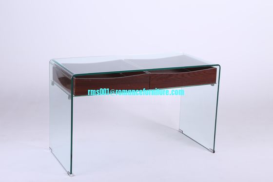 large hot bending glass coffee table wood legs coffee table center table dining table C211